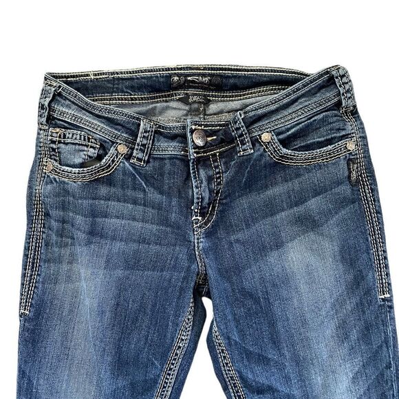 SILVER SUKI 17" SURPLUS JEANS SIZE 29 X 33 - Picture 3 of 6